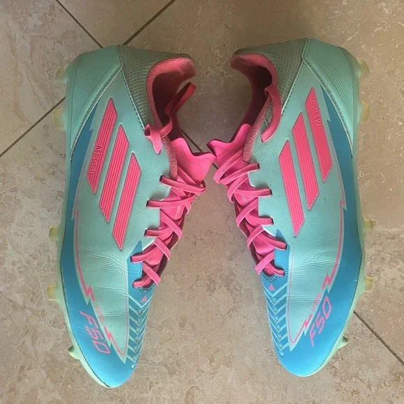 Adidas F50 League Messi FG/MG Soccer Cleats - Picture 3 of 11